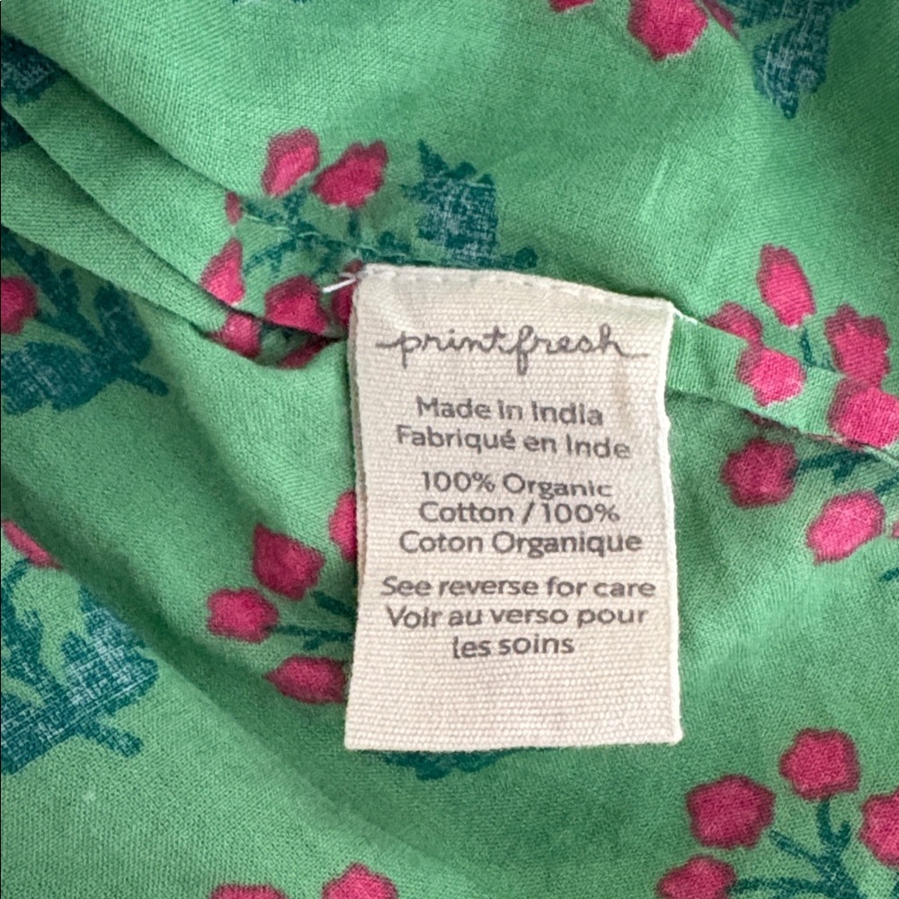 Printfresh NWT High Priority Smocked Blouse Size … - image 7